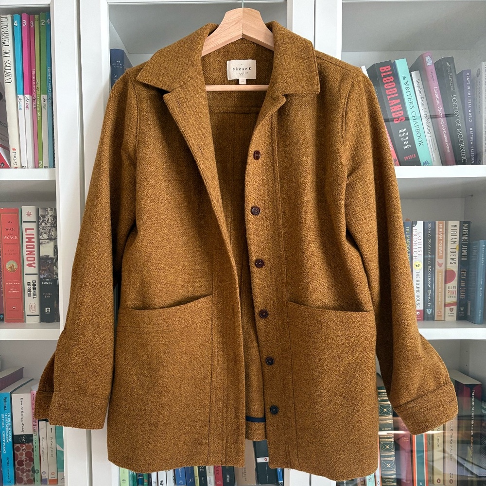 Sézane Will Jacket Ochre
